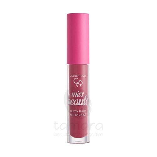 Golden Rose Miss Beauty Glow Shine 3D Lipgloss-04 Pink Dream-Yoğun Dudak Parlatıcısı