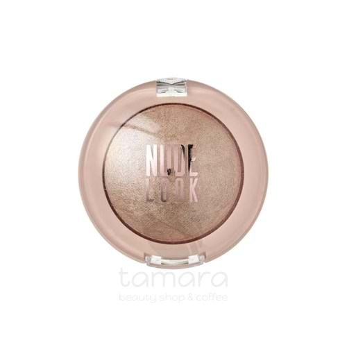 Golden Rose Nude Look Pearl Baked Eyeshadow-01 ivory-Tekli Sedefli Far