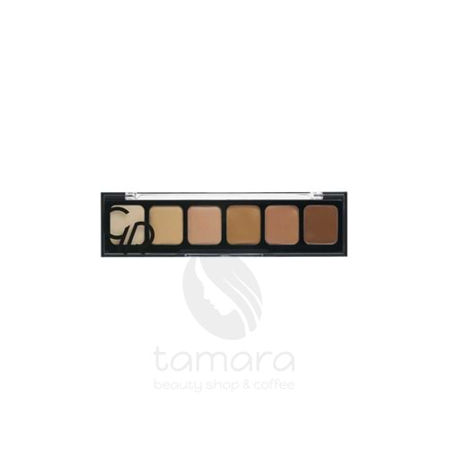 Golden Rose Correct&Conceal Concealer Cream Palette-02 Medium To Dark-Kapatıcı Krem Palet