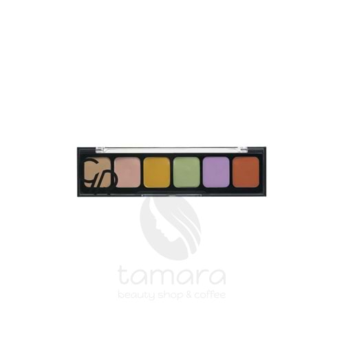 Golden Rose Correct&Conceal Camouflage Cream Palette-Kamuflaj Krem Palet