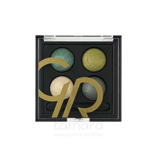 Golden Rose Wet&Dry Eyeshadow-05 Green Line-Islak Kuru Far Paleti