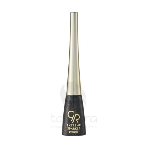 Golden Rose Extreme Sparkle Eyeliner-102 Black-Işıltılı Eyeliner