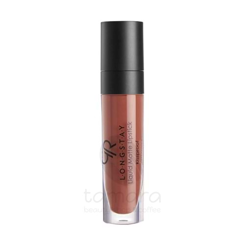 Golden Rose Longstay Liquid Matte Lipstick-27 Milky Chocolate-Likit Mat Ruj