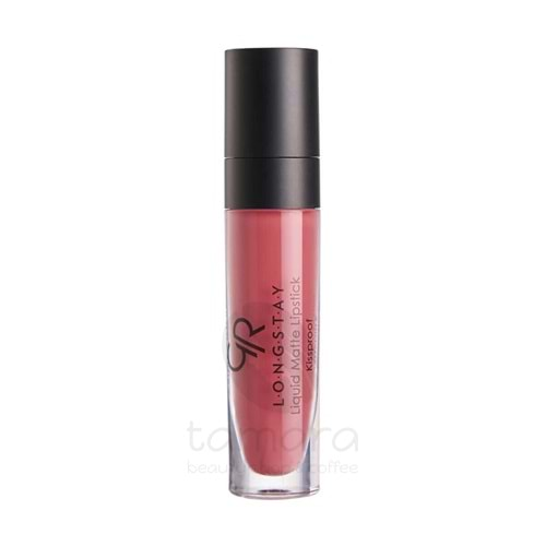 Golden Rose Longstay Liquid Matte Lipstick-04 Candy Pink-Likit Mat Ruj