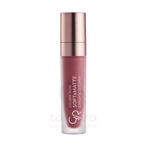 Golden Rose Soft&Matte Creamy Lipcolor-108 Redwood-Likit Mat Ruj