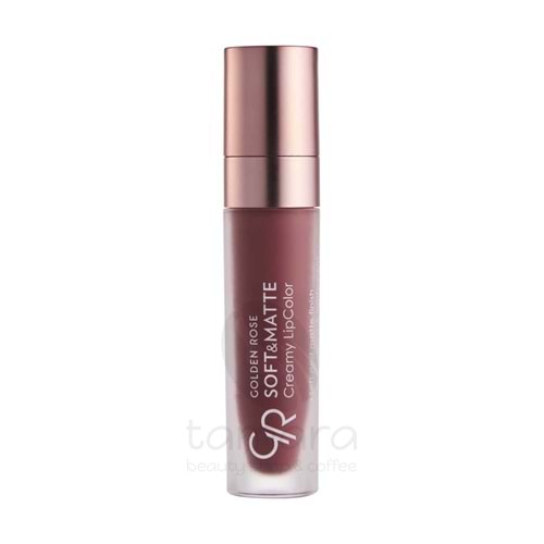 Golden Rose Soft&Matte Creamy Lipcolor-113 Russet-Likit Mat Ruj