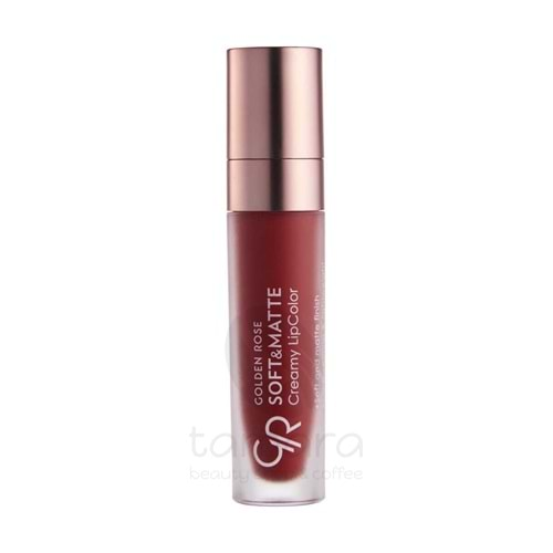 Golden Rose Soft&Matte Creamy Lipcolor-114 Cherry-Likit Mat Ruj