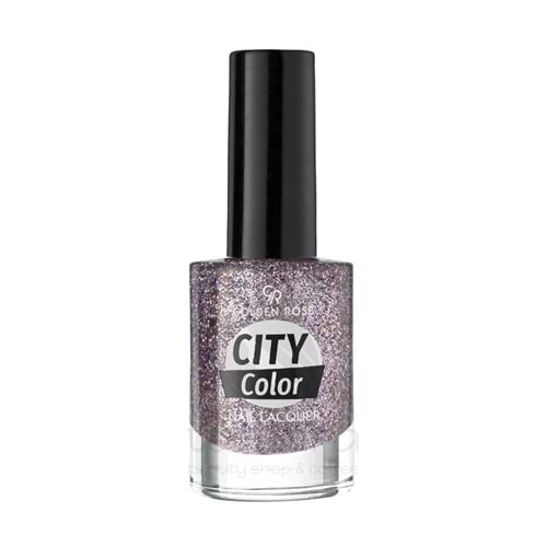 Golden Rose City Color Nail Lacquer Glittering Shades Oje 102