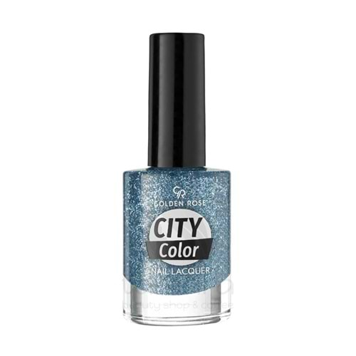 Golden Rose City Color Nail Lacquer Glittering Shades Oje 106