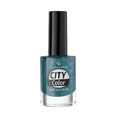 Golden Rose City Color Nail Lacquer Glittering Shades Oje 109