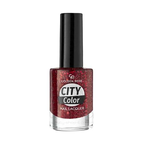 Golden Rose City Color Nail Lacquer Glittering Shades Oje 110