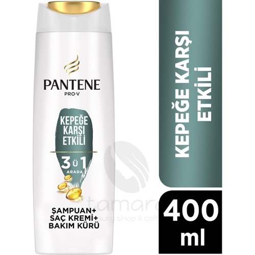 Pantene Pro-V Kepeğe Karşı Etkili Şampuan 400 ml Tüm Saç Tipleri İçin