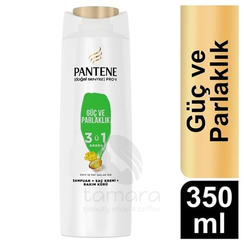 Pantene Doğal Sentez Güç ve Parlaklık Şampuan 350 ml