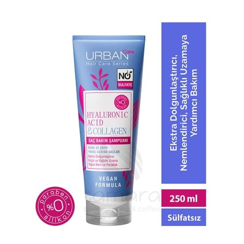 Urban Care Hyaluronic Acid & Collagen Saç Bakım Şampuanı