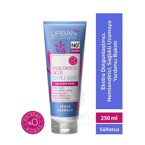 Urban Care Hyaluronic Acid & Collagen Saç Bakım Kremi