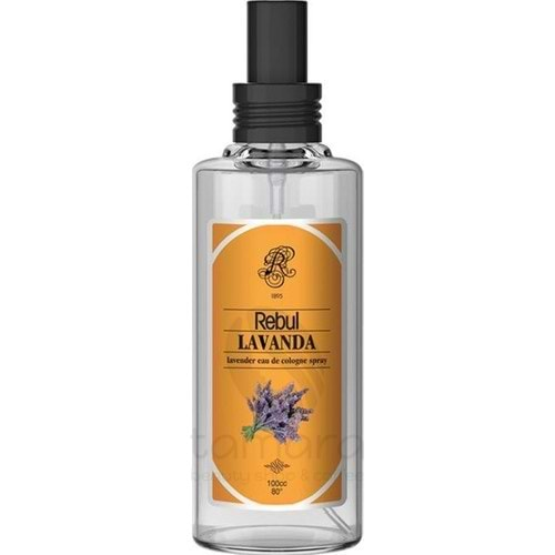 Rebul Lavanda - Lavanta Kokulu Kolonya 100 Ml (Cam Şişe) Spreyli