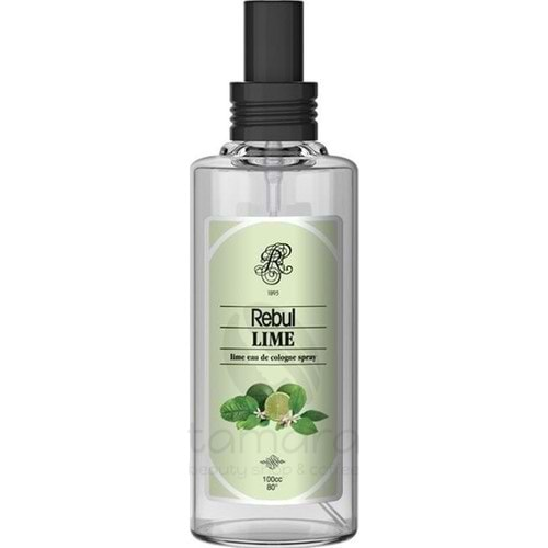 Rebul Lime - Misket Limon Kokulu Kolonya 100 Ml (Cam Şişe) Spreyli