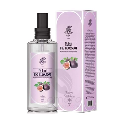 Rebul Fig Blossom - İncir Kokulu Kolonya 100 Ml (Cam Şişe) Spreyli