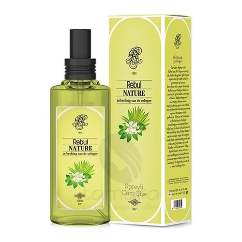 Rebul Nature Sprey Kolonya 100Ml Cam Şişe