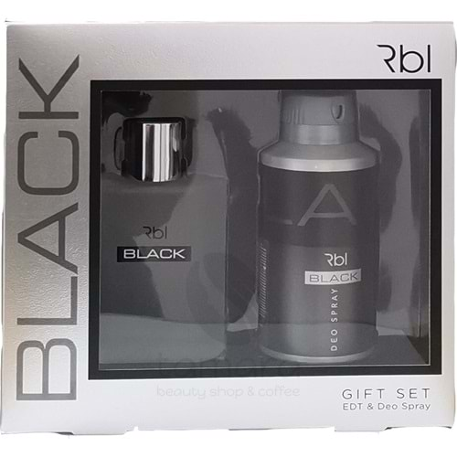 Rebul Black Set Parfüm 100 ml + Deodorant Spray 150 ml