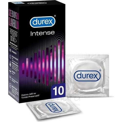 Durex Intense Uyarıcı Prezervatif 10'lu