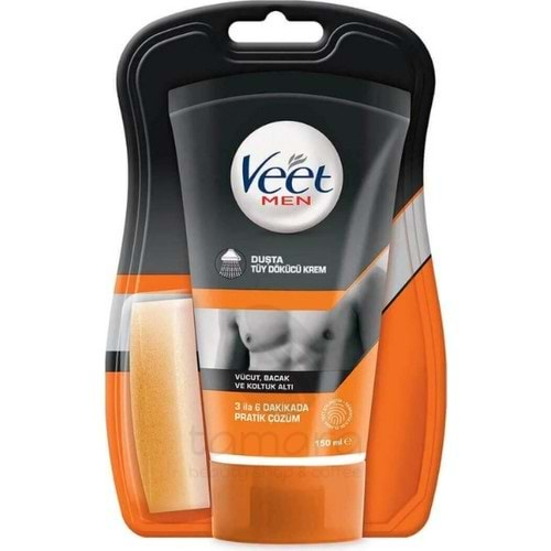 Veet Men Erkek Duşta Tüy Dökücü Krem 150 ml