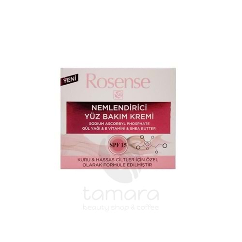 Rosense Nemlendirici Yüz Bakım Kremi (Kuru & Hassas Cilt) - 50 ml