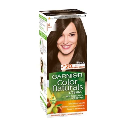 Garnier Color Naturals Saç Boyası 4 Kahve