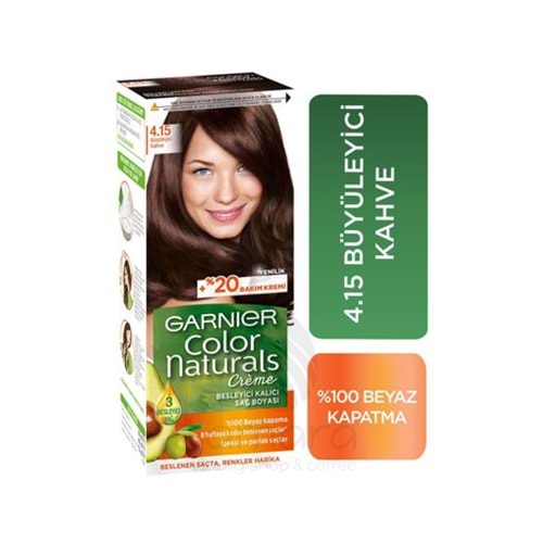 Garnier Color Naturals 4.15 - Büyüleyici Kahve Saç Boyası