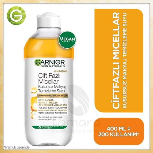 Garnier Micellar C Vitamini Kusursuz Makyaj Temizleme Suyu 400ML