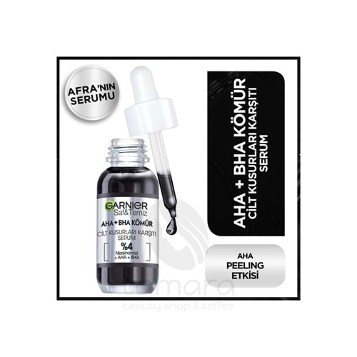 Garnier Aha+Bha Cilt Kusurları Karşıtı Serum %4 ( Niasinamid + Peelıng Etkili Aha+Bha) 30 ml