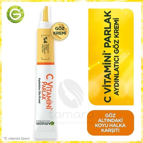 Garnier C Vitamini Parlak Aydınlatıcı Göz Kremi