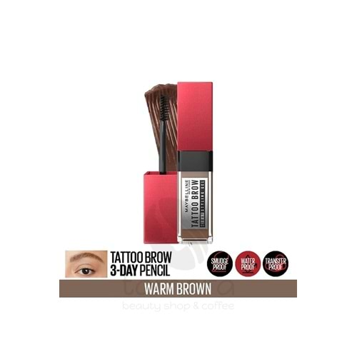 Maybelline New YorkTattoo Brow 36h Gel 260 Deep Brown