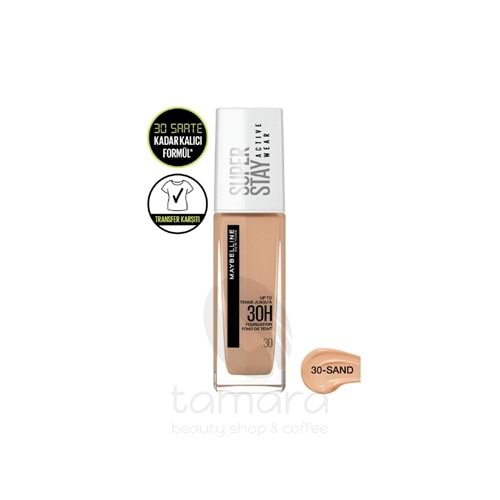 Maybelline New York Super Stay 24h Fondöten 30 Sand