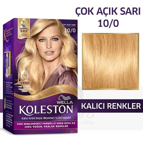 Koleston Kit Saç Boyası 10/0 Çok Açık Sarı