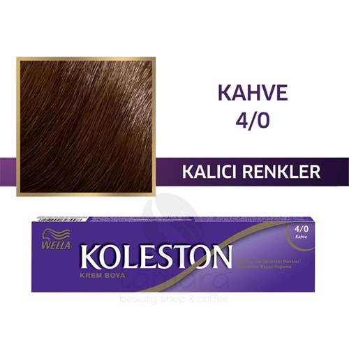 Koleston Single Tüp Boya 4/0 Kahve