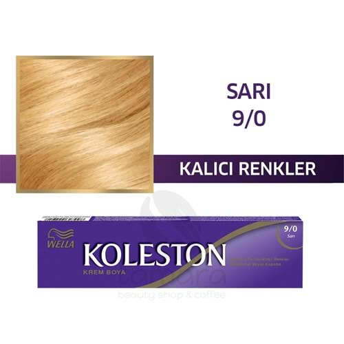 Koleston Single Tüp Boya 9/0 Sarı