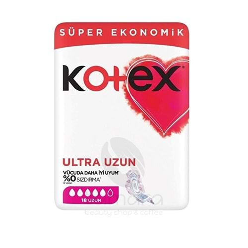 Kotex Ultra Quadro Uzun 18 Adet