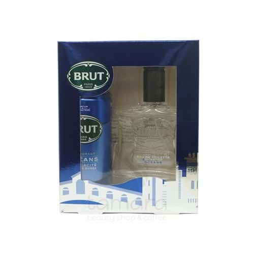 Brut Ocean 100 ml Edt + Deodorant 200 ml Erkek Seti