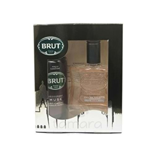 Brut Musk Edt Parfüm 100 ML + Deodorant 200 ML Seti