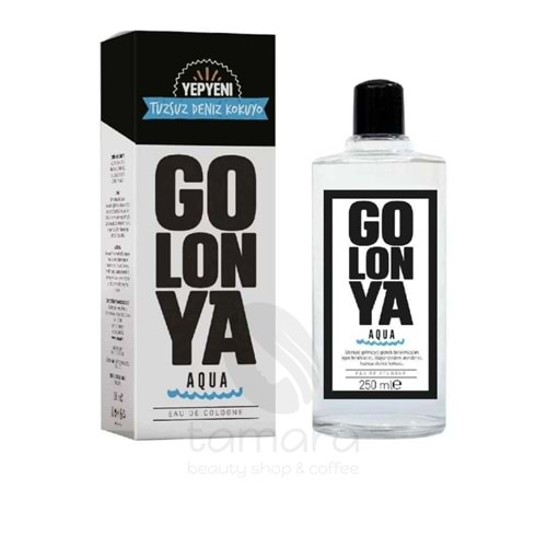 Golonya Aqua Tuzsuz Deniz Kokulu Kolonya 250 ml