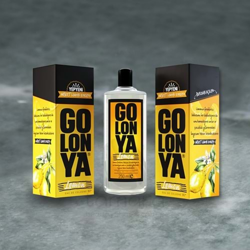 Golonya Kolonya Misket Limon Lemon 250ml