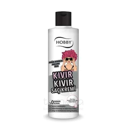 Hobby Saç Kremi Kıvır Kıvır Doğal Kıvırcık Saçlara Özel 250 Ml