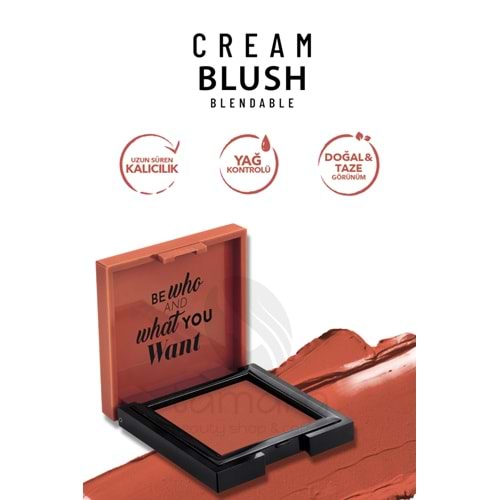 Pastel Cream Blush - Krem Allık 49 Heavenly