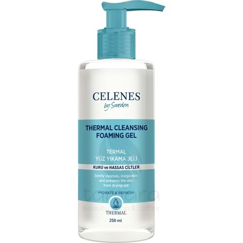 Celenes Thermal Yüz Yıkama Jeli Kuru/Hassas Ciltler 250ml.