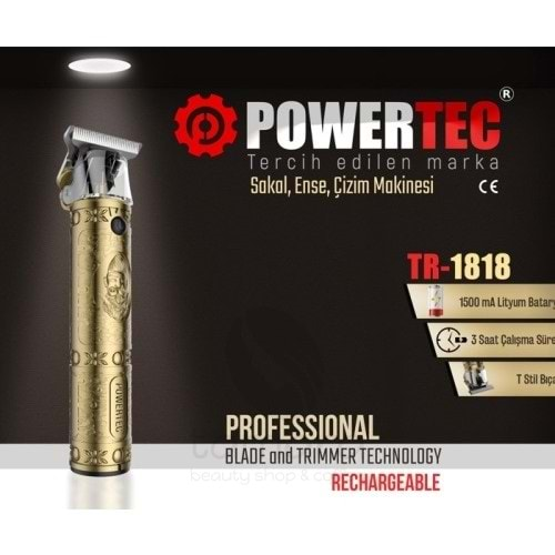 Powertec 1818 Tıraş Makinesi