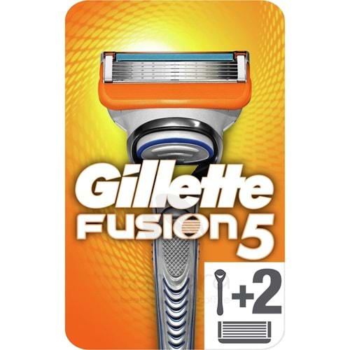 Gillette Fusion Tıraş Makinesi + 2 Yedek Tıraş Bıçağı