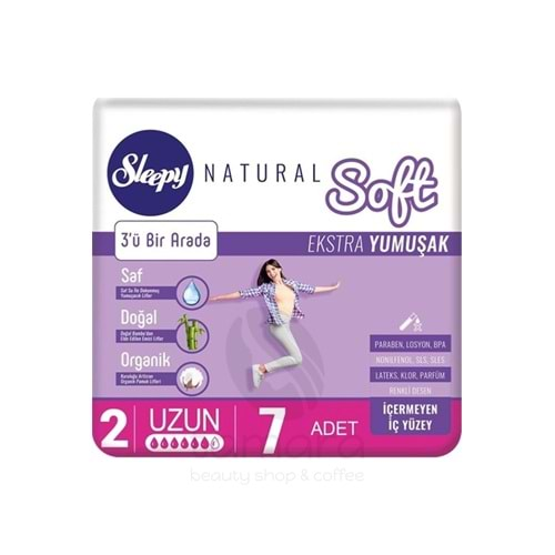 Sleepy Natural Soft Ekstra Yumuşak Uzun 7'li / No 2 /