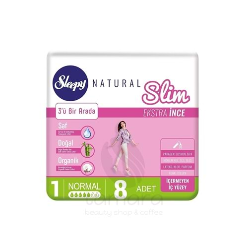 Sleepy Natural Slim Ekstra İnce Normal 8 Ped