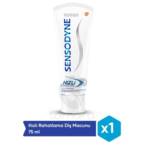 Sensodyne Hızlı Rahatlama Beyazlatıcı 75 Ml